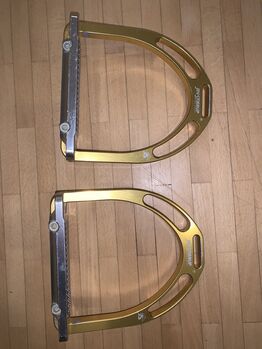 Jin Stirrup Steigbügel Gold Jin Stirrups Bicolor