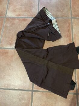 Jodhpur Reithose Braun mit Lederimitat Besatz, Jumper King, Andrea Hellwinkel, Breeches & Jodhpurs, Alfstedt