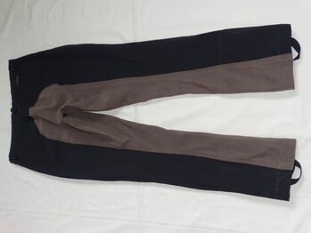 Jodhpur Thermoreithose 40 Schwarz Kunstleder-Voll-Besatz Braun Equilibre Winter-Reithose, Equilibre Thermoreithose, Anne, Breeches & Jodhpurs, Wahrenholz