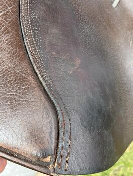 Jorge Canaves springzadel 16,5 inch bruin leer Jorge Canaves Junior