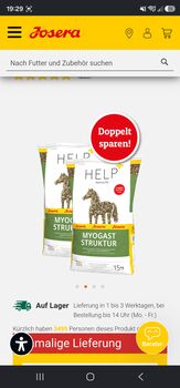 Josera Myogast Struktur 2x 15 kg Josera  Myogast Struktur 