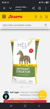 Josera Myogast Struktur 2x 15 kg, Josera  Myogast Struktur , Katja Franke , Pferdefutter, Grüna