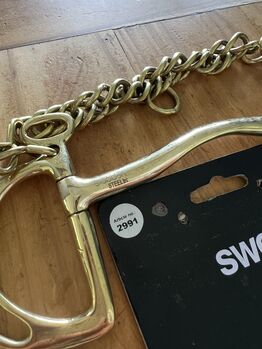 Spring-dressurkandare Sweet Cooper neu Stübben  Soll Steel Sweet Copper Fine line 