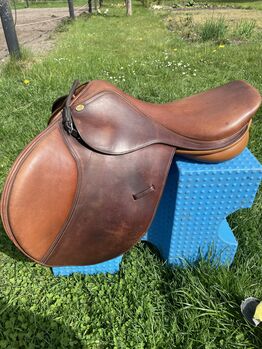 Springsattel 17 Zoll, Eric Thomas, Julia, Jumping Saddle, Verl