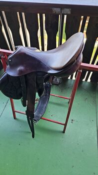 Springsattel G. Passier Hannover, G. Passier Hannover, Reto Huber, Jumping Saddle, Beckenried