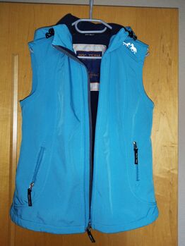 Reitwesten HKM  Softshell Weste türkis 