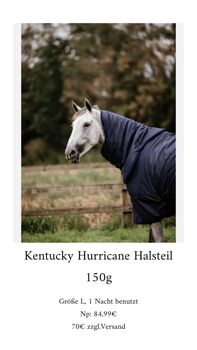 Kentucky Halsteil 150g Kentucky Horseware  Hurricane 