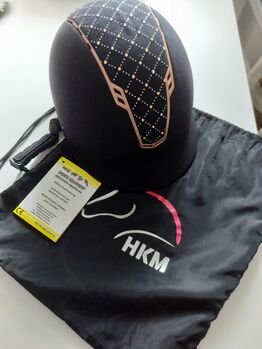 Reithelm glitzer hkm 59-61 NEU mit Eitikett, HKM, JF, Kaski, Pressath