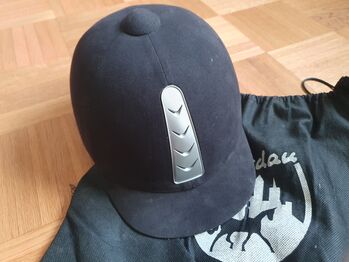 Loesdau Pferdereithelm Gr.57 schwarz, Loesdau, V.F., Kaski, Freiberg am Neckar 