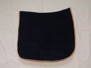 Kavalkade Polopad Wendepad 55 cm marine blau beige Dressur Schabracke Puff Pad Puffpad Kavalkade Polopad