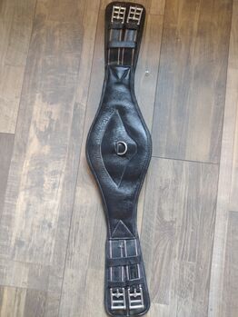 Kavalkade Sattelgurt Kurzgurt Ledergurt Soft 80cm schwarz, Kavalkade, Rebecca, Girths & Cinches, Ulm