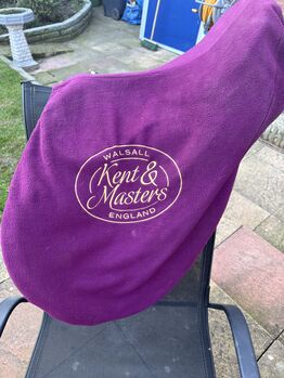 Kent and Masters 17.5 wide HWGP saddle Kent and Masters 