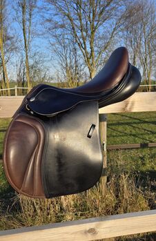 Kentaur Onyx Springsattel 17,5" – top gepflegt, schwarz-braun, Kentaur Onyx, Sandra S., Springsattel, Buxtehude