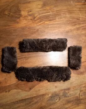 ⭐️Kentucky⭐️4teiliges Fell-Halfterset, Kentucky , Rose, Halfter, Wrestedt