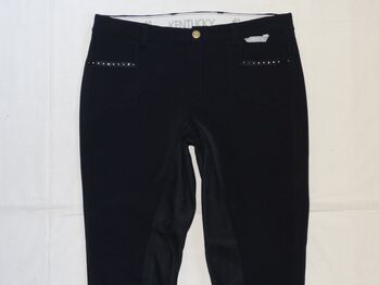 Kentucky City Strass Winter Softshell Kunstleder Reithose 88/44Lang Schoeller WB-400* Kentucky City Strass