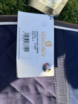 Kentucky Horsewear Navy Springschabracke Sattelunterlage Kentucky