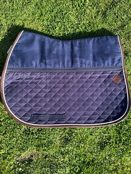 Kentucky Horsewear Navy Springschabracke Sattelunterlage Kentucky