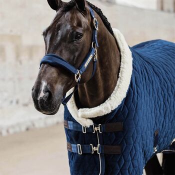 Kentucky Show Rug Velvet 160g Marine Gr.145cm, Kentucky Show Rug Velvet 160g , Lena , Derki dla konia, Frickingen