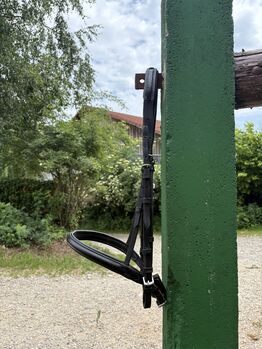 Kiefer Trense schwarz in Größe Warmblut Kiefer
