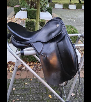 Kieffer Lusitano Tiefsitzer 17,5 schwarz, Kieffer Lusitano , Trischa, Dressage Saddle, Klein Meckelsen