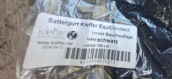 Kieffer Langgurt mit Bauchauflage, Kieffer EquiConnect , Isabelle, Girths & Cinches, Hessen - Reinheim