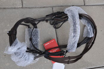 Kieffer Trensenzaum schmal ANJA BERAN in braun VB, Kieffer, Moni, Bridles & Headstalls, Attenkirchen