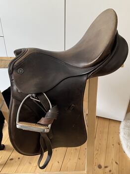 Kieffer VS Sattel, braun, betagt, Kieffer, Barbara, All Purpose Saddle, Nürnberg