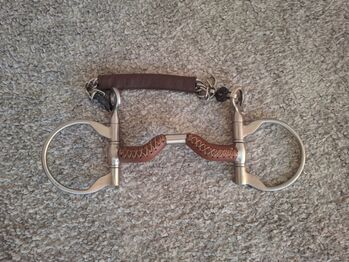 Kimblewick Gebiss mit Leder ummantelt Kimblewick Kimblewick Gebiss