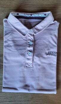 Kinder-Langarmpoloshirt rosa Gr.164 Steeds