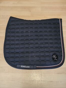 Kingsland Dressur Schabracke dunkel blau neuwertig, Kingsland , Jessica, Dressage Pads, Kettig