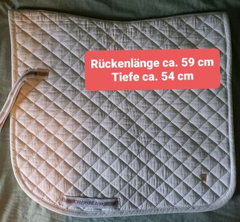 ⭐Kingsland/Weiße Schabracke DL⭐, Kingsland , Familie Rose, Dressage Pads, Wrestedt