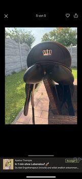 Kingsley Dressursattel D1 – 18”, schwarz, guter Zustand, Kingsley D1, Lisa Skeide, Dressursattel, Rheinberg 