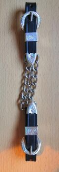 Kinnkette "Silver" dunkelbraun Western, Kinnkette "Silver" dunkelbraun Western, Una (Horse-design), Sonstiges, Rot am See