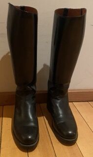 Dehner DOMA Classical Dressage Boots US10E Wide Fit EU43 Handmade USA – Repairable Dehner