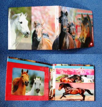 kleine Geldbörse Geldbeutel mit Pferden (für Kinder, Pferdefans), CN, Sonstiges, Altusried