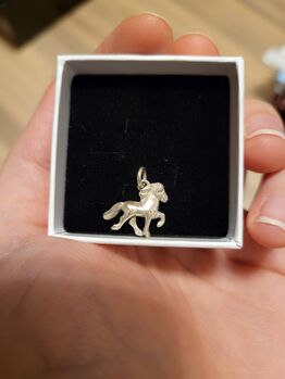 Kleiner Kettenanhänger Islandpferd, NP 54€, echt-silber, Fine Fellows, Sophie, Equestrian Jewelry, Berlin