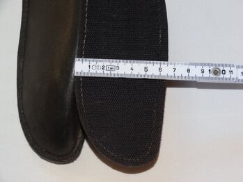 Klettpauschen Kniepauschen mit Klett 22cm lang 6,5cm breit 5cm hoch für VS Sattel