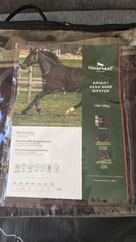 Pferdedecke Horseware Amigo Hero 600D Ripstop; Lite 100gr; 125, Horseware Amigo Amigo Hero Ripstop 600D Lite 100g, Claudia, Derki dla konia, Bad Tölz