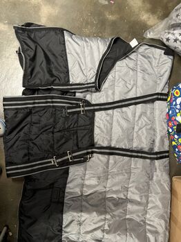 Winterdecke 250g 155cm neu mit etikett mit bauchlatz
