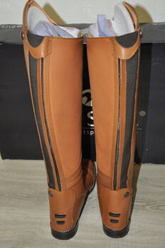 BUSSE Reitstiefel LAVAL cognac Schürrstiefel Gr. 39 NW Busse Laval