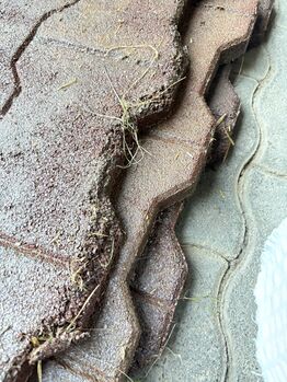 Krämer Paddockmatte Pflasterstein Optik rot Krämer 