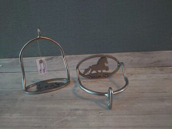 christliche Island-Reiter aufgepasst!, Motivsteigbügel Islandsteigbügel, Petra, Saddle Accessories, Eschweiler