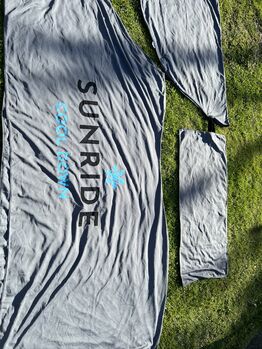 Kühldecke mit Halsteil und Tuch - Sunride Cool Down - Farbe Grau Sun Ride Cool Down