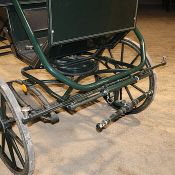 Kühnle Jagdwagen Ein/Zweispänner Scheibenbremsen Grün Kühnle Jagdwagen