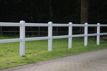 Kunststoffzaun weiß | Kunststoff Gartenzaun | Kunststoff Zaun