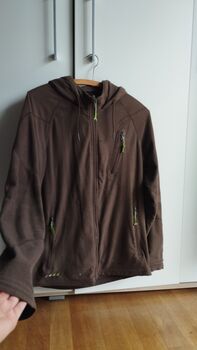 Fleece Jacke Größe M in braun mit Kapuze, Eng, Antonia S., Kurtki jeździeckie męskie, Hurlach