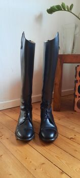 Lederreitstiefel schwarz, Gr.42, Petrie, Sabina, Riding Boots, Schmitten 