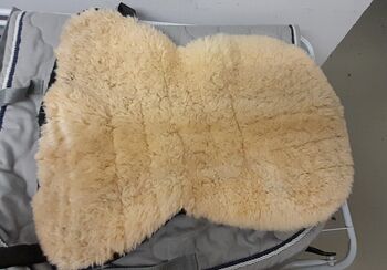 Lammfell Sattelpad von Christ, Christ Lammfell Sattelunterlage, Petra, Andere Pads, Ludwigsburg