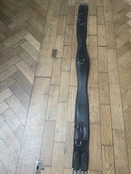 Langgurt Waldhausen 135cm Leder mit Gummieinsatz, Waldhausen , Katharina , Girths & Cinches, Aachen 