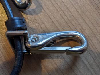 Lauffer-Zügel mit Karabiner, Warmblut, Neu